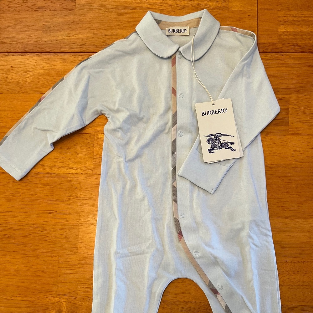 Burberry 3 Piece Pajama Set